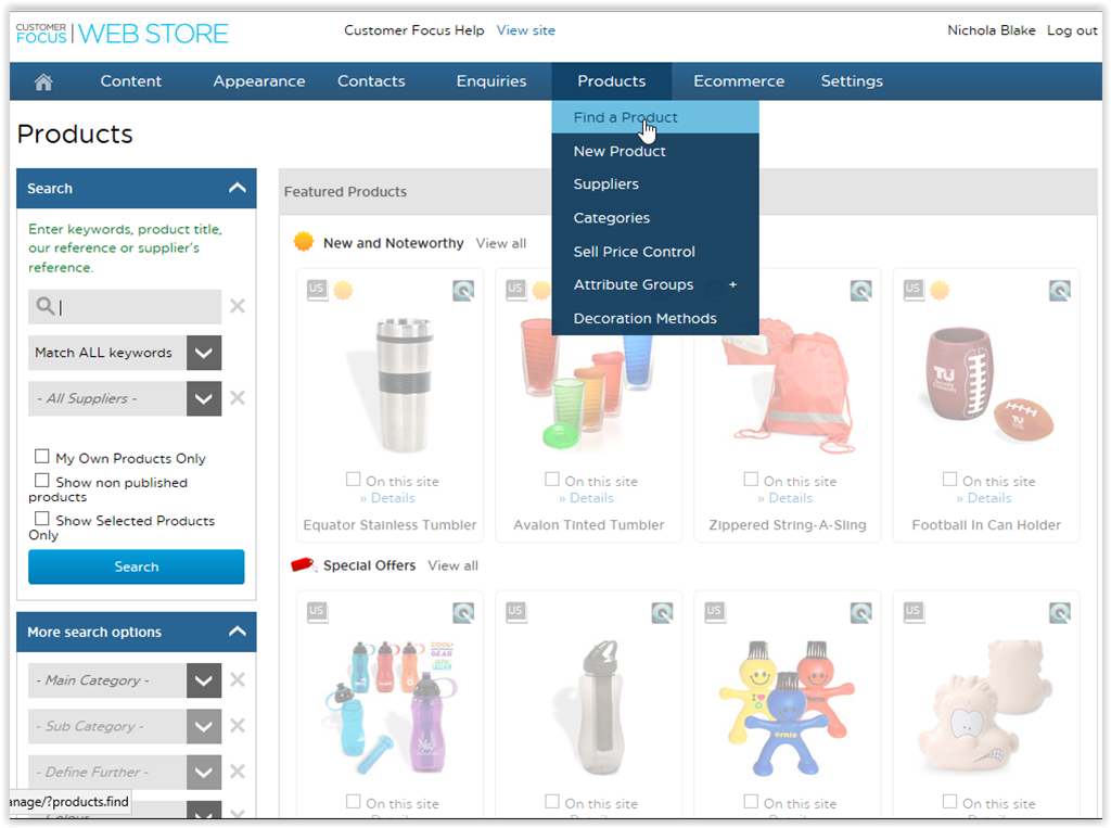 Products - Find a Product